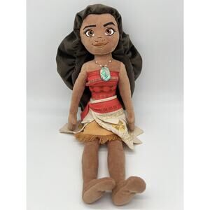 Disney Store Authentic Moana 20" Soft Doll Plush Stuffed Toy Doll